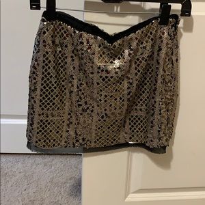 Forever 21 sequin mini skirt- size Small